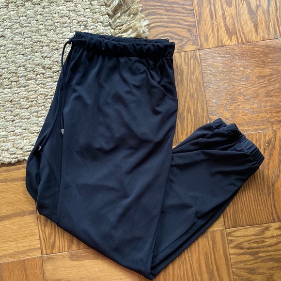 Rafaella Pants - Pull on Black Pants